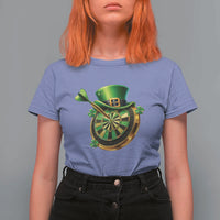 St Patricks Day Irish Darts Board Celebration Gift T Shirt For Women