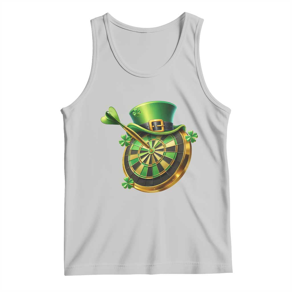 St Patricks Day Irish Darts Board Celebration Gift Tank Top
