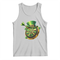 St Patricks Day Irish Darts Board Celebration Gift Tank Top