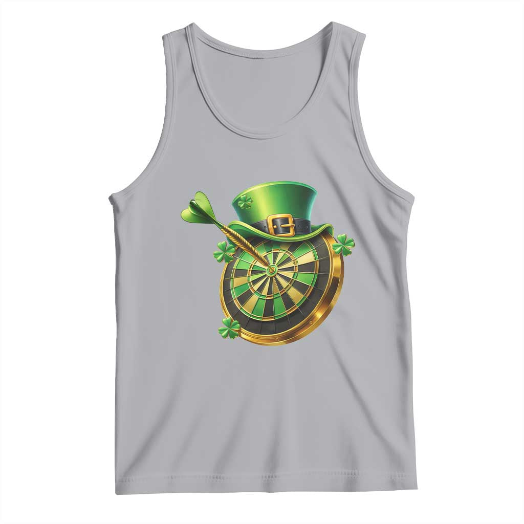 St Patricks Day Irish Darts Board Celebration Gift Tank Top