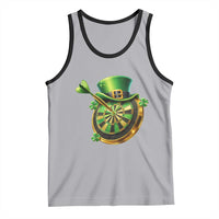 St Patricks Day Irish Darts Board Celebration Gift Tank Top