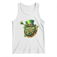 St Patricks Day Irish Darts Board Celebration Gift Tank Top