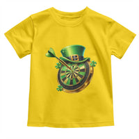 St Patricks Day Irish Darts Board Celebration Gift Toddler T Shirt