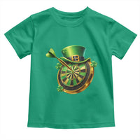 St Patricks Day Irish Darts Board Celebration Gift Toddler T Shirt