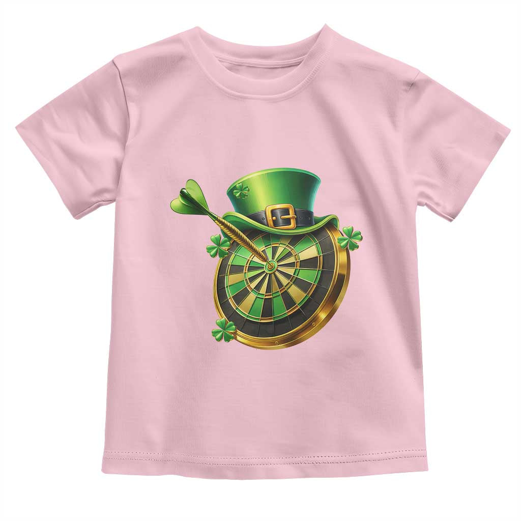 St Patricks Day Irish Darts Board Celebration Gift Toddler T Shirt
