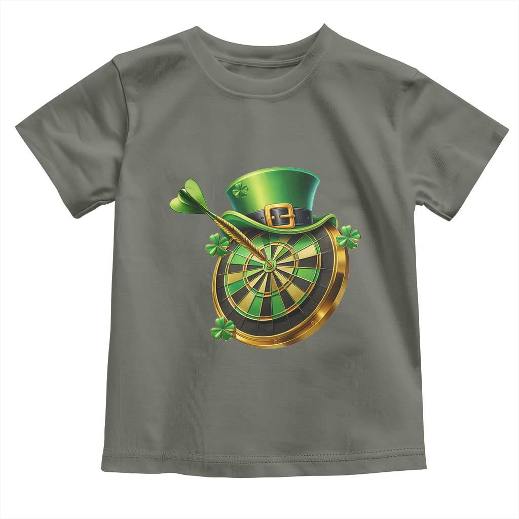 St Patricks Day Irish Darts Board Celebration Gift Toddler T Shirt