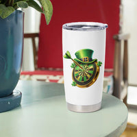 St Patricks Day Irish Darts Board Celebration Gift Tumbler Cup