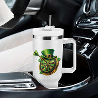 St Patricks Day Irish Darts Board Celebration Gift Tumbler With Handle