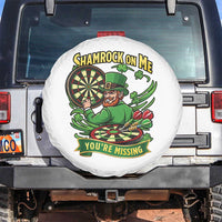 Shamrock On Me Youre Missing Spare Tire Cover St Patricks Day Darts Player Gift