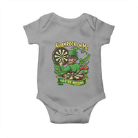 Shamrock On Me Youre Missing Baby Onesie St Patricks Day Darts Player Gift