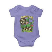 Shamrock On Me Youre Missing Baby Onesie St Patricks Day Darts Player Gift