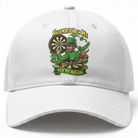 Shamrock On Me Youre Missing Baseball Cap St Patricks Day Darts Player Gift