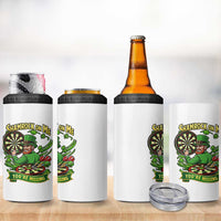 Shamrock On Me Youre Missing 4 in 1 Can Cooler Tumbler St Patricks Day Darts Player Gift