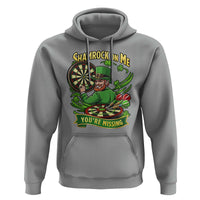 Shamrock On Me Youre Missing Hoodie St Patricks Day Darts Player Gift