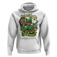 Shamrock On Me Youre Missing Hoodie St Patricks Day Darts Player Gift