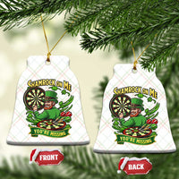 Shamrock On Me Youre Missing Ceramic Ornament St Patricks Day Darts Player Gift