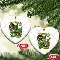 Shamrock On Me Youre Missing Ceramic Ornament St Patricks Day Darts Player Gift