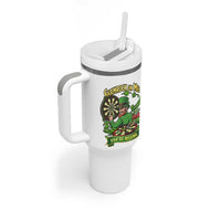 Shamrock On Me Youre Missing Tumbler With Handle St Patricks Day Darts Player Gift