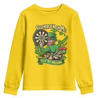 Shamrock On Me Youre Missing Youth Sweatshirt St Patricks Day Darts Player Gift