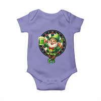 Cheerful Gnome Playing Darts Baby Onesie St Patricks Day Gift
