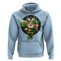 Cheerful Gnome Playing Darts Hoodie St Patricks Day Gift