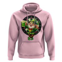 Cheerful Gnome Playing Darts Hoodie St Patricks Day Gift