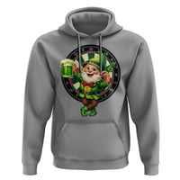 Cheerful Gnome Playing Darts Hoodie St Patricks Day Gift