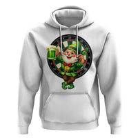 Cheerful Gnome Playing Darts Hoodie St Patricks Day Gift