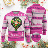 Cheerful Gnome Playing Darts Ugly Christmas Sweater St Patricks Day Gift