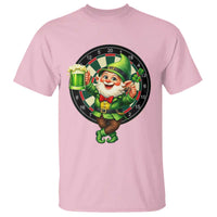 Cheerful Gnome Playing Darts T Shirt St Patricks Day Gift