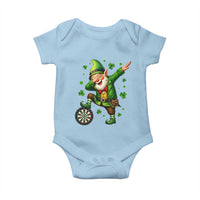 St Patricks Day Cheerful Gnome Dabbing Baby Onesie Darts Lover Gift