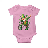 St Patricks Day Cheerful Gnome Dabbing Baby Onesie Darts Lover Gift