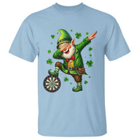St Patricks Day Cheerful Gnome Dabbing T Shirt Darts Lover Gift