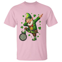 St Patricks Day Cheerful Gnome Dabbing T Shirt Darts Lover Gift