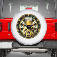Funny St Patricks Day Skull Spare Tire Cover Darts Player Gift