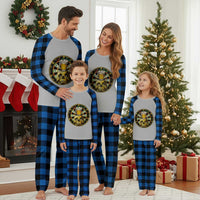 Funny St Patricks Day Skull Plaid Pajama Set Darts Player Gift