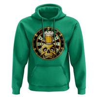 Funny St Patricks Day Skull Hoodie Darts Player Gift