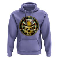 Funny St Patricks Day Skull Hoodie Darts Player Gift