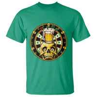 Funny St Patricks Day Skull T Shirt Darts Player Gift