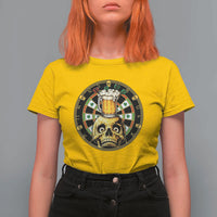 Funny St Patricks Day Skull T Shirt For Women Darts Player Gift