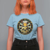 Funny St Patricks Day Skull T Shirt For Women Darts Player Gift