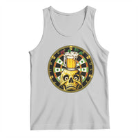 Funny St Patricks Day Skull Tank Top Darts Player Gift