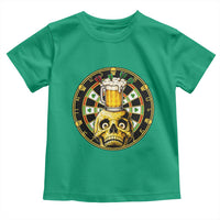 Funny St Patricks Day Skull Toddler T Shirt Darts Player Gift