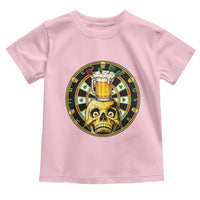Funny St Patricks Day Skull Toddler T Shirt Darts Player Gift