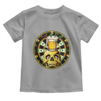 Funny St Patricks Day Skull Toddler T Shirt Darts Player Gift