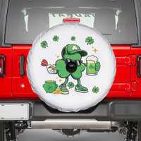 St Patricks Day Shamrock Darts And Beer Lover Gift Spare Tire Cover