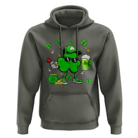 St Patricks Day Shamrock Darts And Beer Lover Gift Hoodie