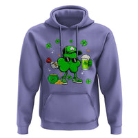 St Patricks Day Shamrock Darts And Beer Lover Gift Hoodie