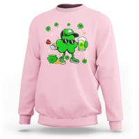 St Patricks Day Shamrock Darts And Beer Lover Gift Sweatshirt