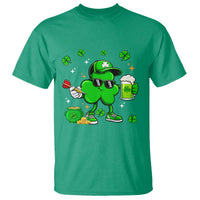 St Patricks Day Shamrock Darts And Beer Lover Gift T Shirt